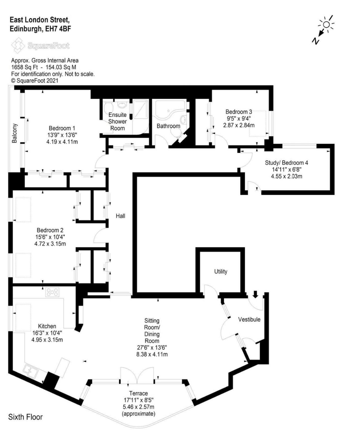 Apartament Edinburgh Penthouse 101 Zewnętrze zdjęcie